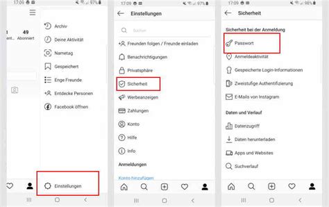 Instagram Passwort ändern So funktionierts bei iPhone und Android