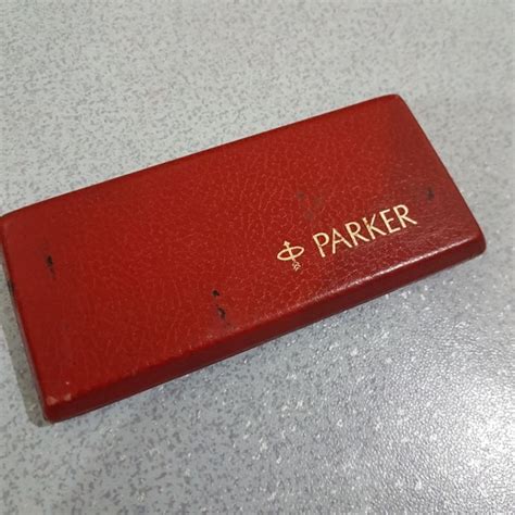 Jual Jarang Kotak Merah Original Jadul Pen Fountain Pen Parker