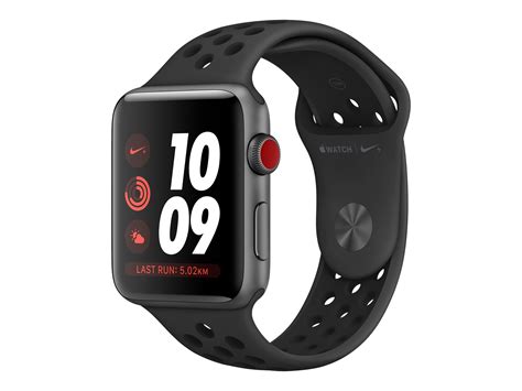 Apple Watch Nike+ Series 3 (GPS + Cellular) - 42 mm - space gray ...