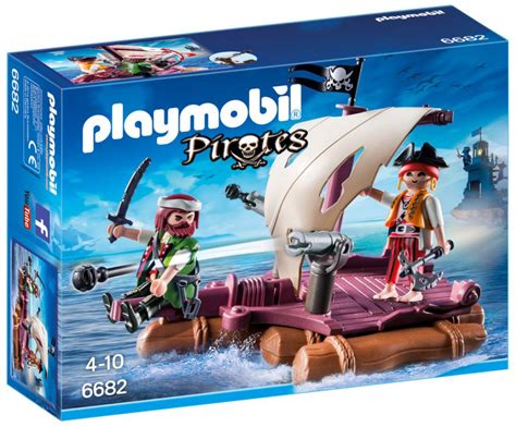 Playmobil Pirates Pas Cher Radeau Avec Pirates Des T N Bres