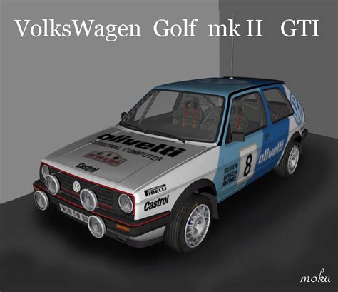 Volkswagen Golf Mk2 GTI RBR MOKUMOKU MODEL