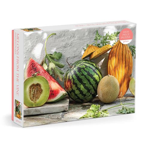 Melons From The Vine 1000 Pieces Galison Puzzle Warehouse