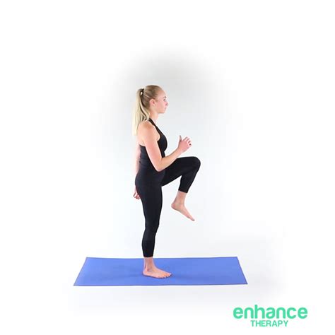 marching  spot frame enhance therapy