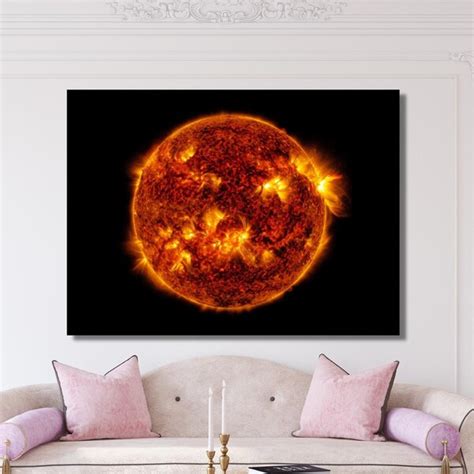 Real Photo Sun Wall Art Etsy