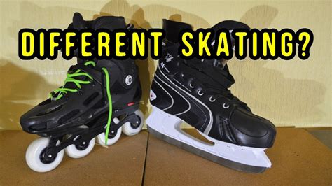 INLINE Vs ICE SKATING Differences Explained YouTube