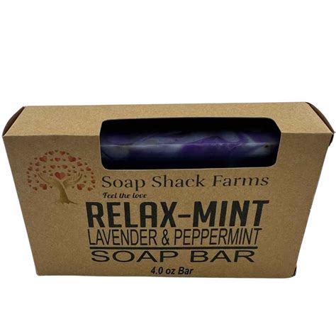 Lavender Peppermint Soap Bar Soap Shack Farms Llc