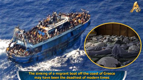 The Sinking Of A Migrant Boat Off The Coast Of Greece May Have Been The