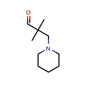 2 2 Dimethyl 3 Piperidin 1 Yl Propanal 97 CAS 37591 27 8 AChemBlock