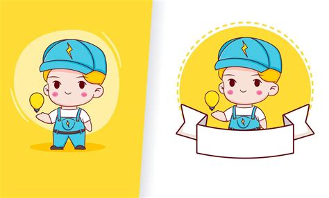 Dibujos Animados De Electricista