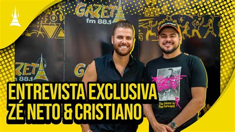 ZÉ NETO CRISTIANO Entrevista Exclusiva YouTube