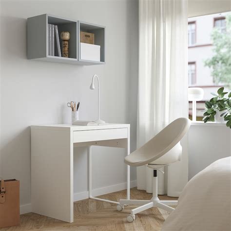 Micke White Desk 73x50 Cm Ikea