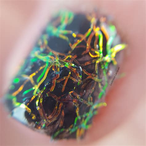 Laser Lace Nail Art - Lustrous Lacquer
