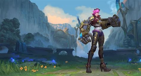 League Of Legends Vi Skin