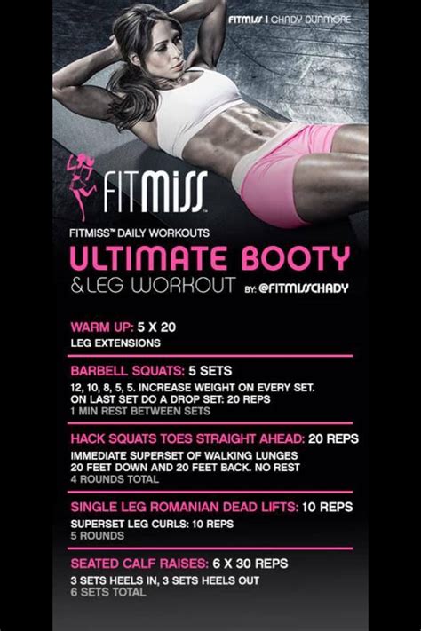 From Fitmiss Chady She Has Amazing Workouts Fitmisschady Extreme