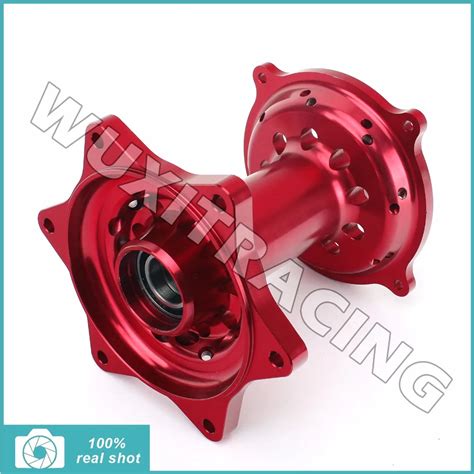 Red Rear Wheel Rim Hub For Honda CR 125 250 R CRF 250 450 R CRF X 250