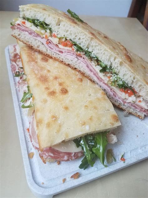 Italian Picnic Sandwich For July Th Ham Capicola Soppressata