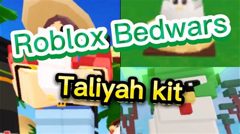 Roblox Bedwars New Kit Taliyah Youtube