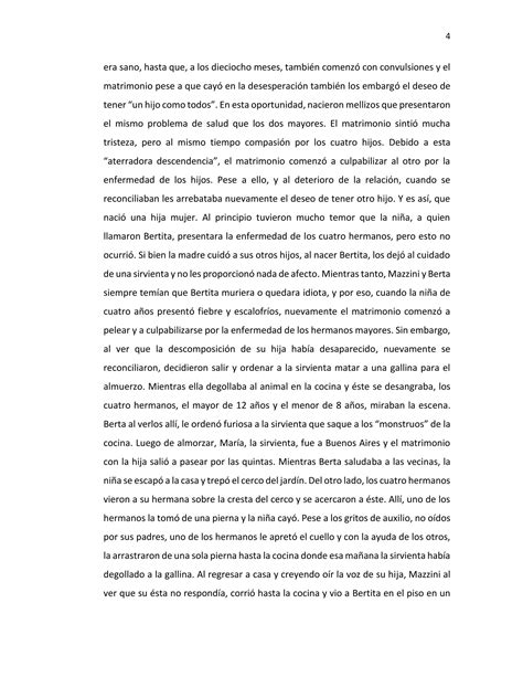 Literatura La gallina degollada Comprensión textual docx Descarga