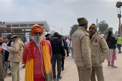 Religious fervor grips Ayodhya as temple inauguration draws nearer ...