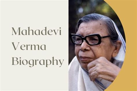 Mahadevi Verma: A Comprehensive Biography of her Poems and Books