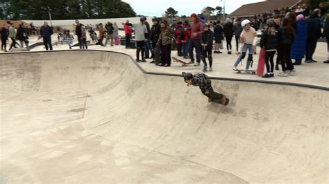 Jerseys New £19m Skatepark Finally Opens At Les Quennevais Itv News