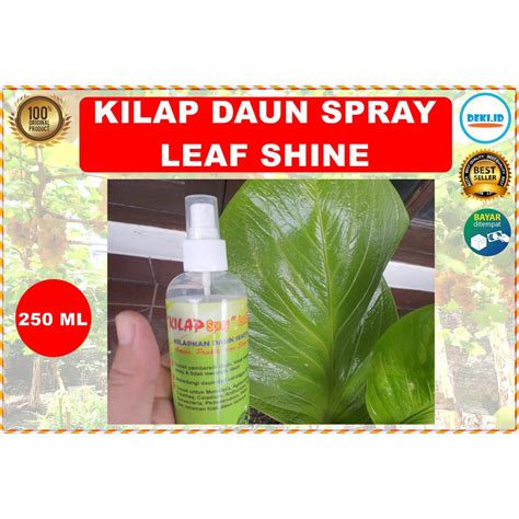 Jual Spray LeafShine Semir Kilap Daun Tanaman Hias Leaf Shine Shopee