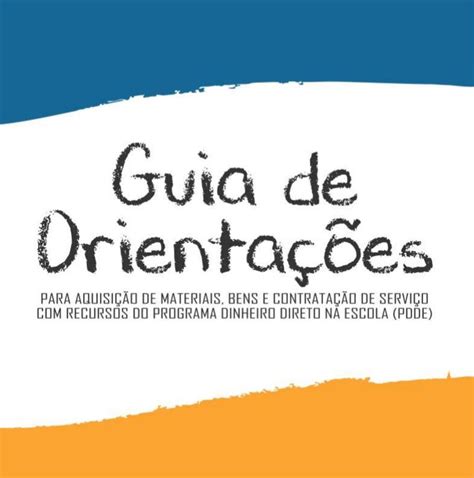 Fnde Lan A O Guia De Aquisi O Do Pdde Conviva Educa O