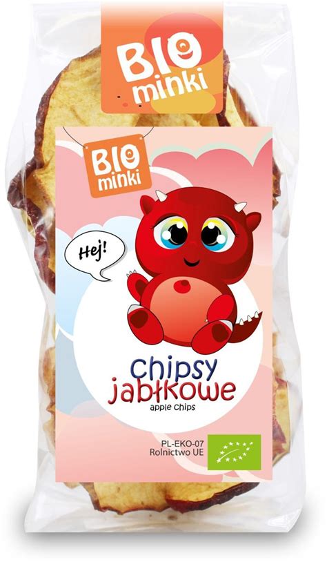 CHIPSY JABŁKOWE BIO 30 g BIOMINKI Biominki Sklep EMPIK