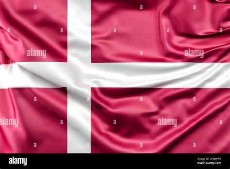 Denmark Silk Flag Hi Res Stock Photography And Images Alamy