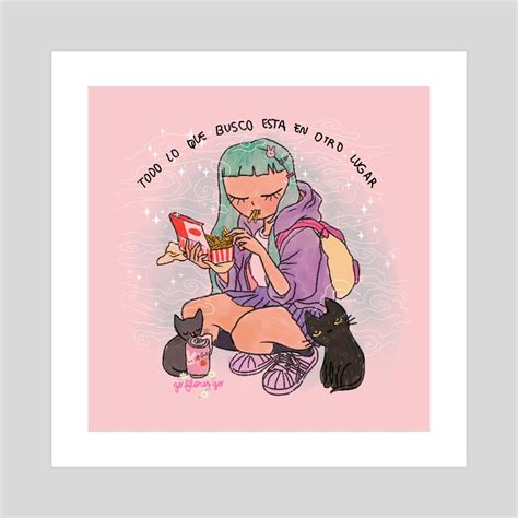 BFF An Art Print By Florencia Aka Gofloresgo INPRNT