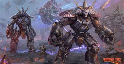 Lei Banner The King Oni Conquer Art Command And Conquer Robot