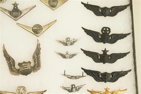 US Army, ROTC, and Calif. National Guard Wings and Badges | Witherell's Auction House