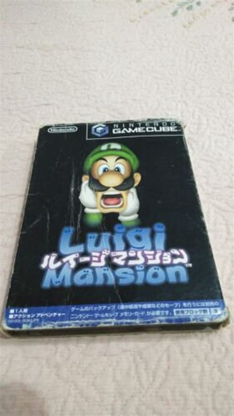 Luigi S Mansion Game Cube Ntsc Jap Etsy