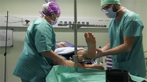 Utilisation Pour La Chirurgie Du Pied Youtube