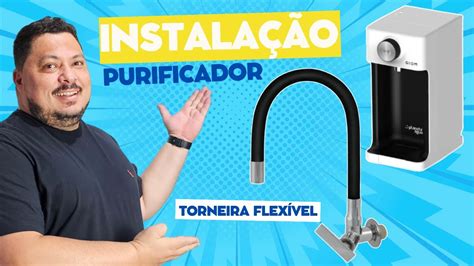 Instala O De Purificador Em Uma Torneira Flex Vel Youtube