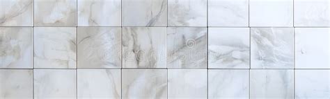 Light Grey Marble Tile Wall Seamless Pattern Stock Illustration