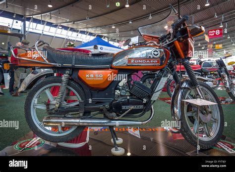 Motorcycle Zuendapp KS 50 WC TT 1980 Stock Photo Alamy