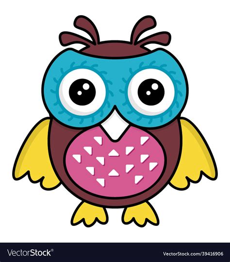 Baby Owl Vector