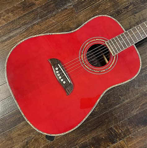 Oscar Schmidt By Washburn Og1 3 4 Acoustic Guitar High Gloss Reverb