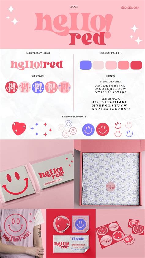 Brand Brandboard Marca Color Dise O Branding Mood Board Design