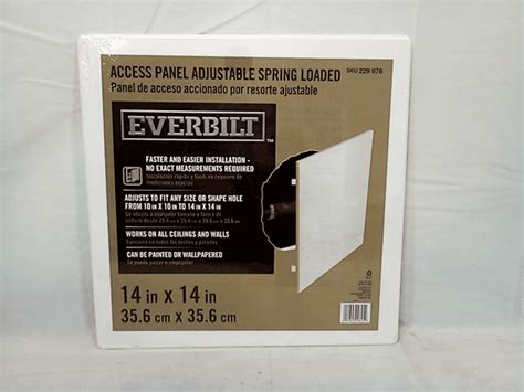 Everbilt Access Panel Adjustable Spring Loaded X Dutch Goat