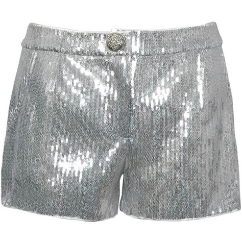 Rare London Sequin Shorts Sequin Shorts Rare London Zipper Shorts