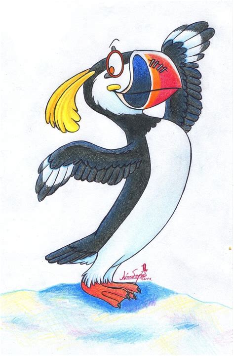 Cool Puffin By Iceberglonely On Deviantart