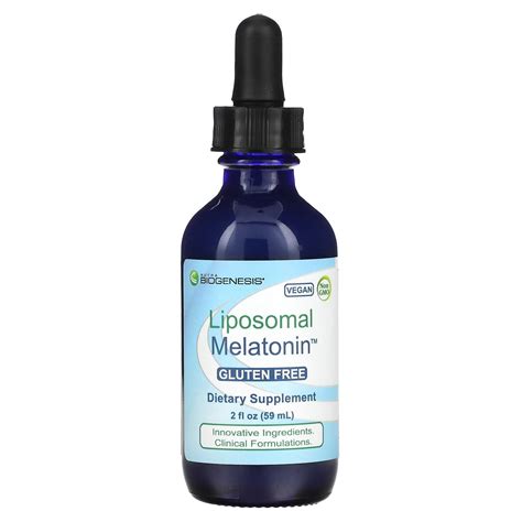 Мелатонин, Liposomal Melatonin, Nutra BioGenesis, липосомальный, без ...