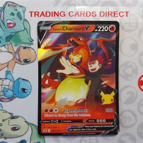 Lance S Charizard V Swsh Black Star Promo Sword Shield Rare