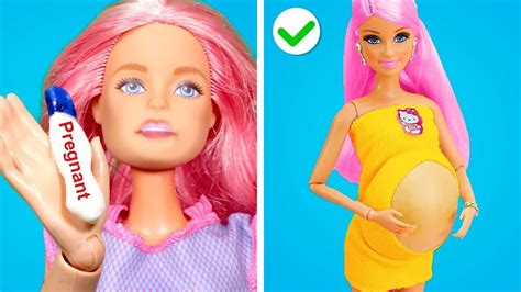 Barbie Có Thai MẸO BÚP BÊ GIÀU VS BÚP BÊ NGHÈO Công Cụ Hay Sáng