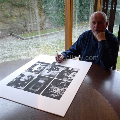 peter gabriel scratch poster print hand signed  peter gabriel