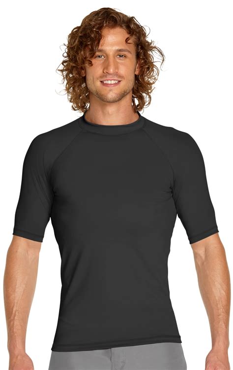 Rash Guard Short Sleeve Black Wet Effect Inc