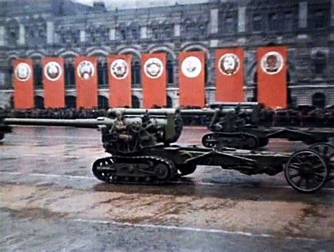 Цветные фото парада Победы в 1945 году - Фотохронограф