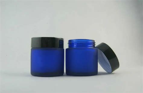 Pcs Wholesale High Quality G Frost Blue Cream Jar Cosmetic G